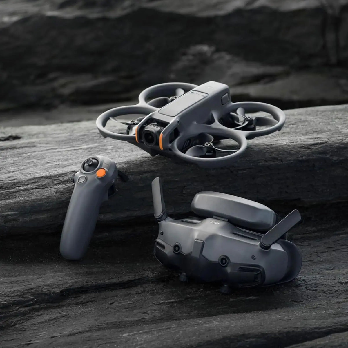 [Pre-Owned Options] DJI Avata 2 FPV Recording Drone Device with 4K UHD Camera, Immersive Combo with N3 Goggles, RC Motion 3 Remote, Multiple Batteries, Accessories & Charging Support (For Adults)