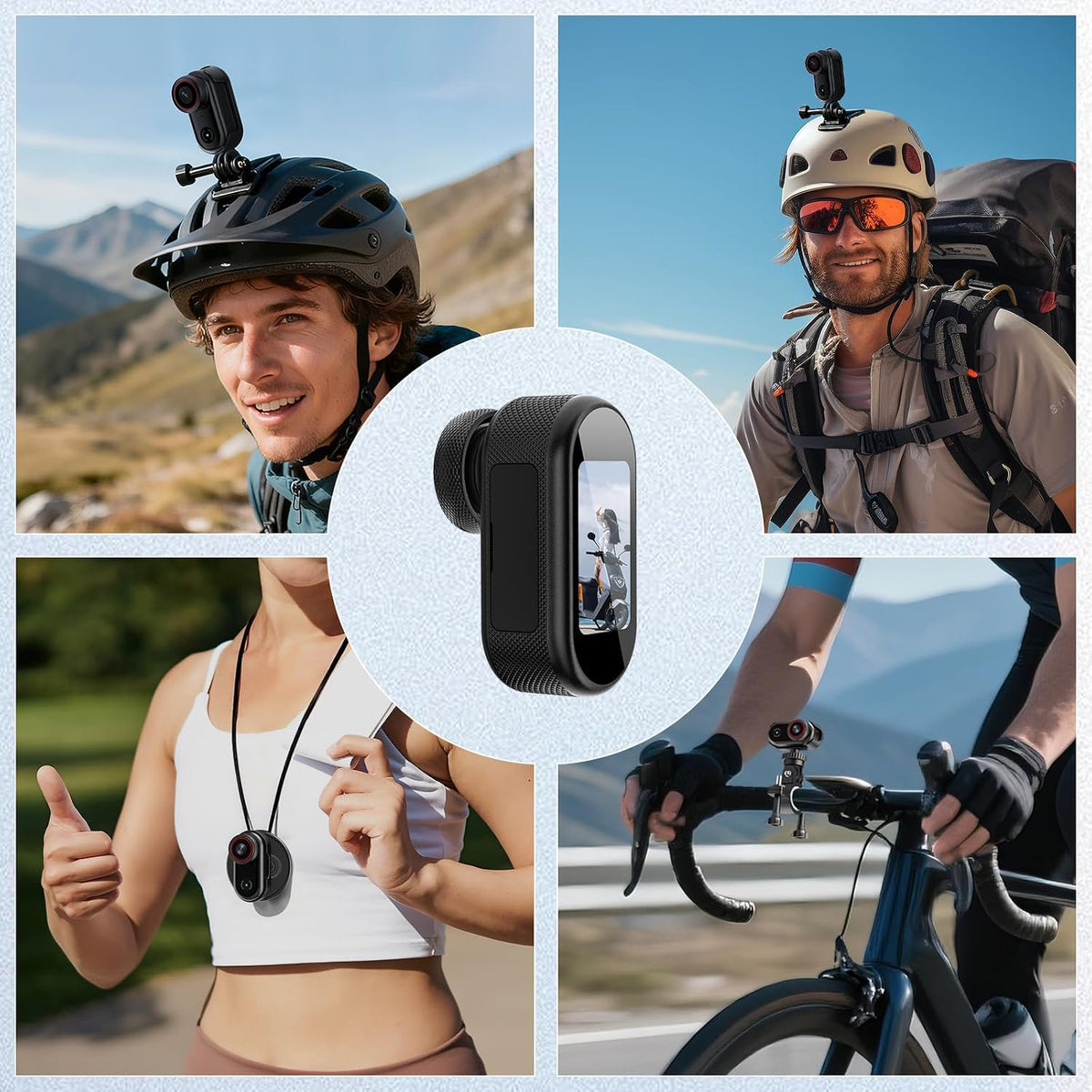 4K Action Camera Vlogging Camera Small Pov Body Cam Pocket Camera