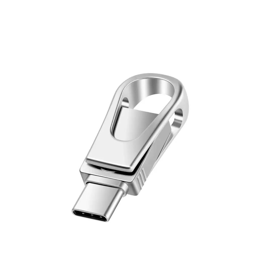 3-In-1 OTG Flash Drive with Type-C, USB-A Interfaces, High-Speed Large-Capacity Memory Stick for Iphone, Android & PC, File Transfer Tool for Students