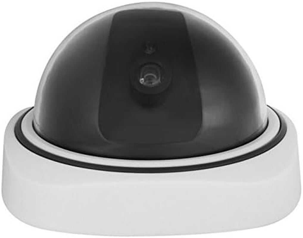 Indoor/Outdoor Dummy Camera, Dummy Dome CCTV Camera Fake Security Camera with Emulational Security Camera Fake Surveillance Camera Model
