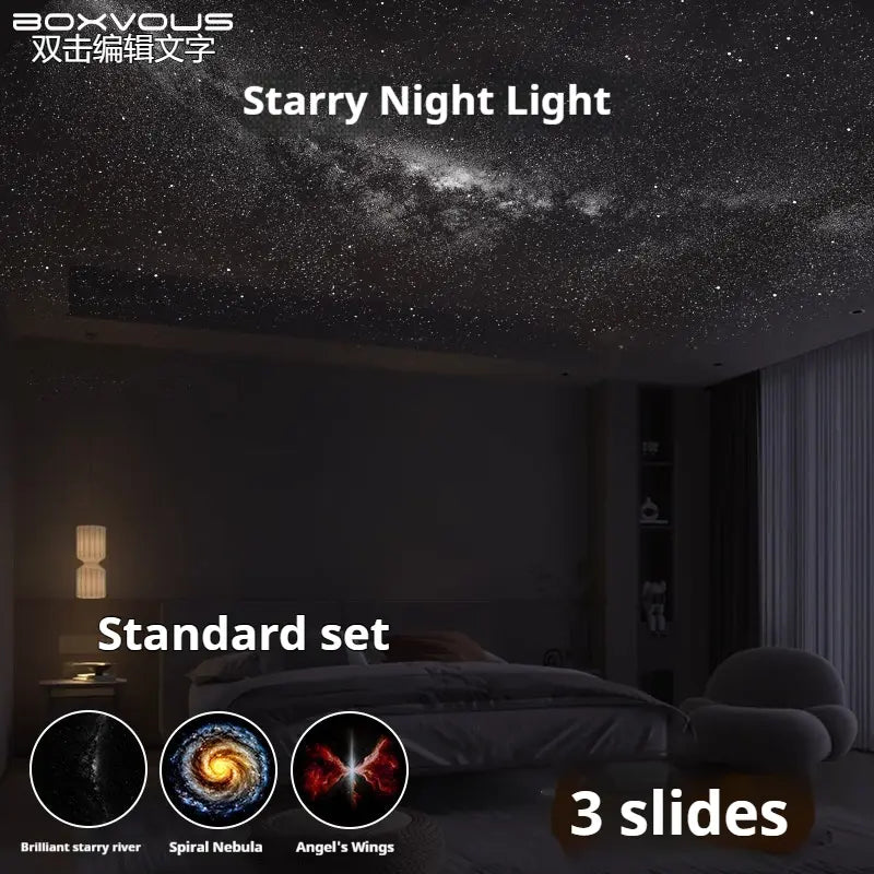 LED USB Galaxy Star Night Light for Kids - 12/6/3-In-1 Starry Nebula Ceiling Lamp, Bedroom Decor Atmosphere Light, Cool Tech Gadget, Ideal Gift for Kids/Girls/ Boys/Girlfriend/Galaxy Lovers