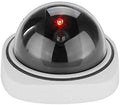 Indoor/Outdoor Dummy Camera, Dummy Dome CCTV Camera Fake Security Camera with Emulational Security Camera Fake Surveillance Camera Model