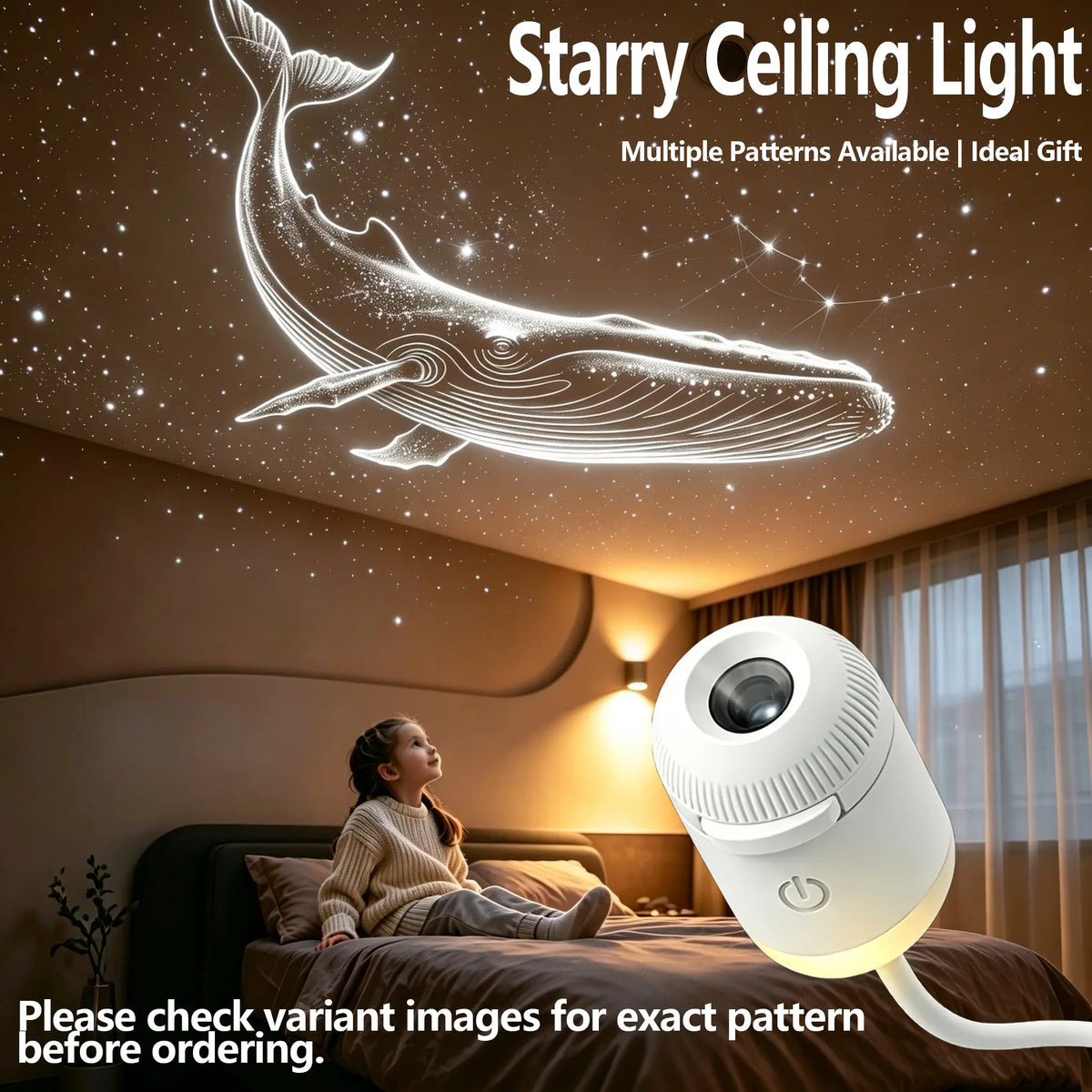 LED USB Galaxy Star Night Light for Kids - 12/6/3-In-1 Starry Nebula Ceiling Lamp, Bedroom Decor Atmosphere Light, Cool Tech Gadget, Ideal Gift for Kids/Girls/ Boys/Girlfriend/Galaxy Lovers