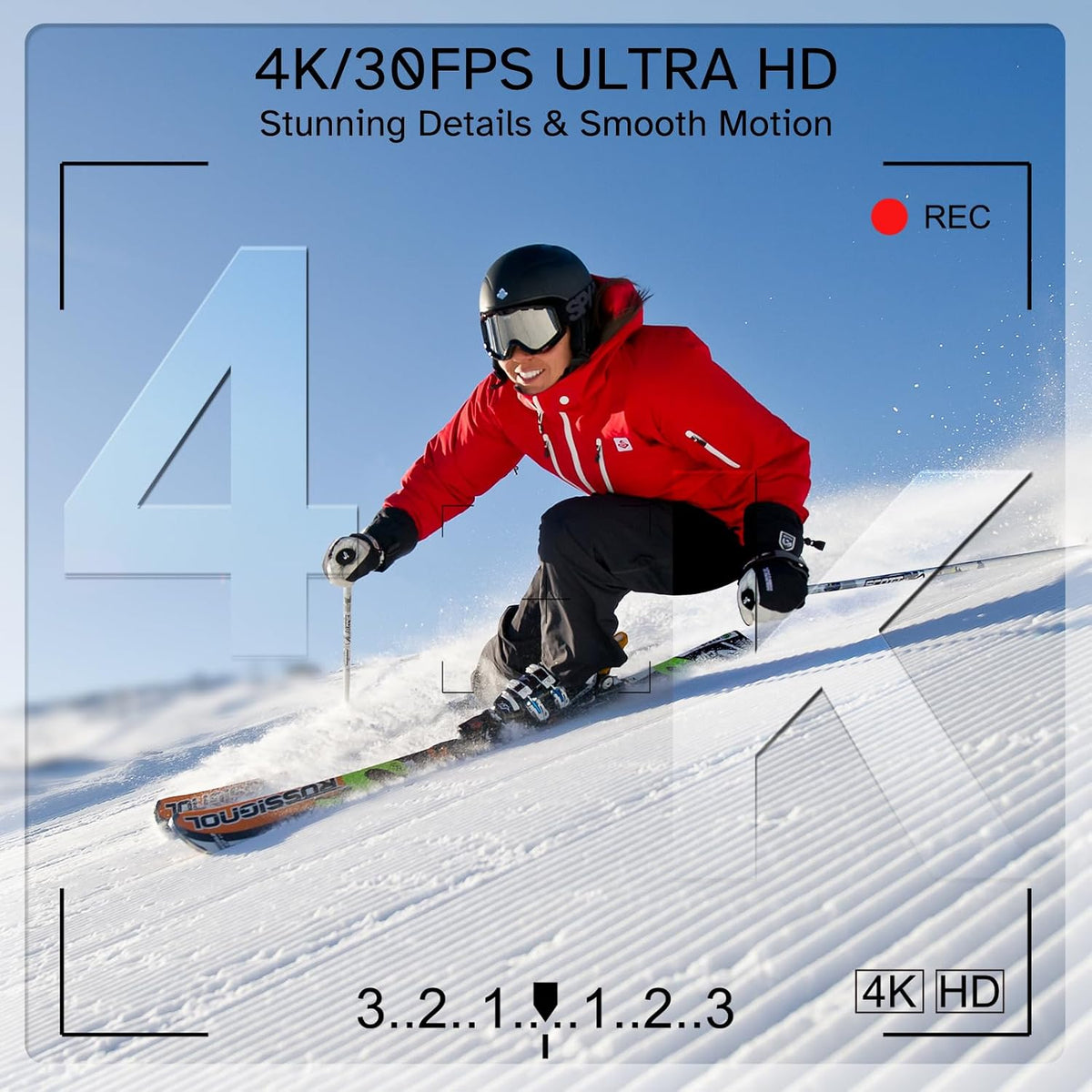 4K Action Camera Vlogging Camera Small Pov Body Cam Pocket Camera